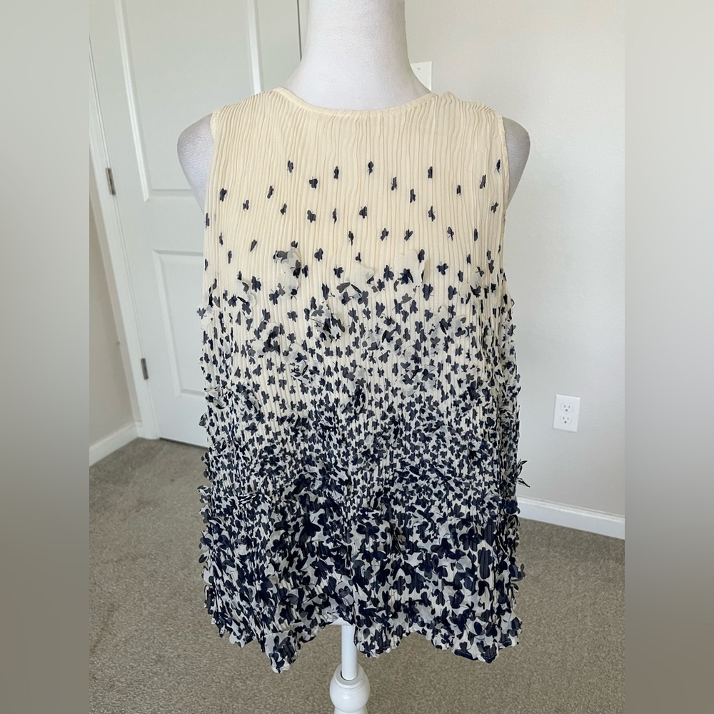 NWT Anthropologie Sunday In Brooklyn Sleeveless Pleated Too Sizes XSP and LP